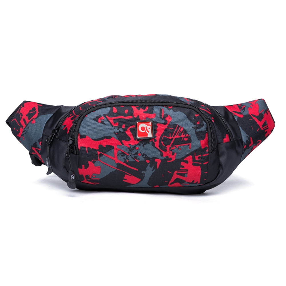 Outdoor Sport Waist Pack Bum Bag Money Hip Pouch Fanny Pack for Men