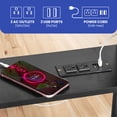 thumbnail image 5 of ModFusion Adjustable Standing Desk, Black, 31.49 in x 15.7 in, 5 of 7