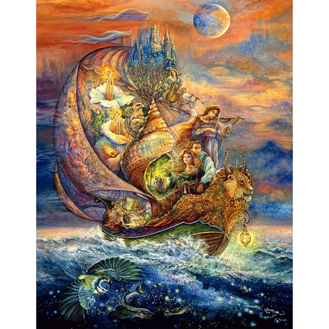 Taladro Pintura Diamante (DB1088) DIY 5D Mosaico Completo Ronda Josephine Illustrator Kit 30x40cm FLhrweasw Nuevo