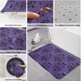 thumbnail image 6 of Halloween Kitchen Mat Rug 1 PCS Haunted Halloween Mansion Purple Background Runner Rug Anti-Fatigue Comfort Memory Foam Standing Mat Non-Slip Floor Door Mat for Bathroom Bedroom 20x47in, 6 of 6