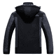 thumbnail image 2 of Chaqueta de exterior para hombre, para montañismo, resistente al viento, impermeable, de invierno, con forro polar, chaqueta gruesa, con capucha, holgada, de talla grande, 2 of 5