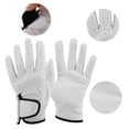 thumbnail image 3 of Ofertas Únicas 1 Pc Guante de Golf Reutilizable Estilo Mano Izquierda 24 Blanco Poliéster, 3 of 5