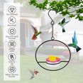 thumbnail image 7 of 3Pcs Hummingbird Feeder for Outdoors Stackable Hanging Hummingbird Feeder Creative Bird Feeder with Metal Frame Effortless to Clean for Garden Backyard Patio Tree, 7 of 7