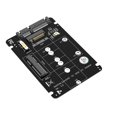 thumbnail image 1 of Adaptador M.2 NGFF MSATA SSD A SATA 3.0 de 2,5 Pulgadas, Tarjeta Elevadora Convertidora M2 SATA SSD MSATA para PC Portátil, Tarjetas Adicionales, 1 of 1