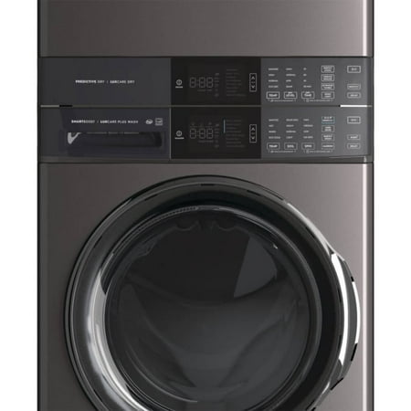 Electrolux - Laundry Tower Single Unit Front Load 4.5 Cu. Ft. Washer & 8 Cu. Ft. Electric Dryer - Titanium