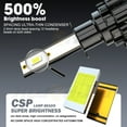 thumbnail image 5 of 2X H1 LED Headlight Bulb Conversion Kit High or Low Beam Lamp 6000K Super White 6000LM, 5 of 14