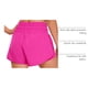 thumbnail image 4 of Shorts CRZ YOGA Cintura Media Alta 7.5 cm de Entrepierna Morado, 4 of 9