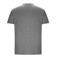 thumbnail image 4 of SROBPTY Mens Summer Shirts Short Sleeve Solid Pocket Casual Business Workout Crew Neck T Shirts, 4 of 4
