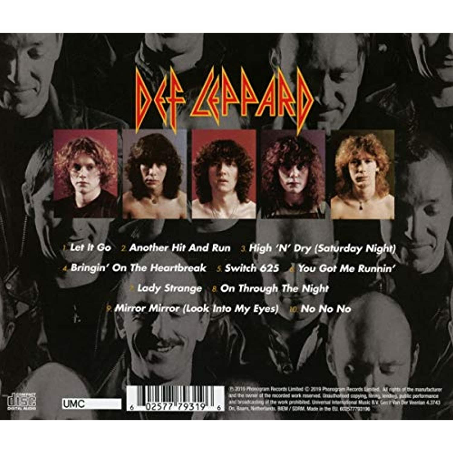 d*5様 バンドスコア DEF LEPPARD 「HIGH'N'DRY」 Def Leppa̲r̲d̲ - High 'n' Dry ( Full Album 1981) - YouTube