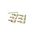 thumbnail image 1 of Wosthever Paquete de 6 sillines de puente de guitarra eléctrica con tornillos, resortes, guitarras de repuesto, sillines de instrumentos Accesorios para instrumentos musicales, 1 of 6