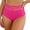 Hot Pink, variant on Womens Bikini Bottoms High Waisted Bikini Tummy Control Bathing Suit Bottom Cute Swimsuits