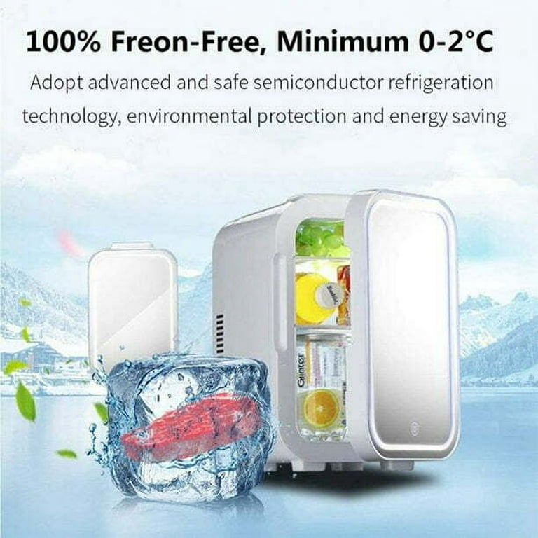 Hot Sale 8L Small Beer Cooler Mini Beauty Fridge With Mirror