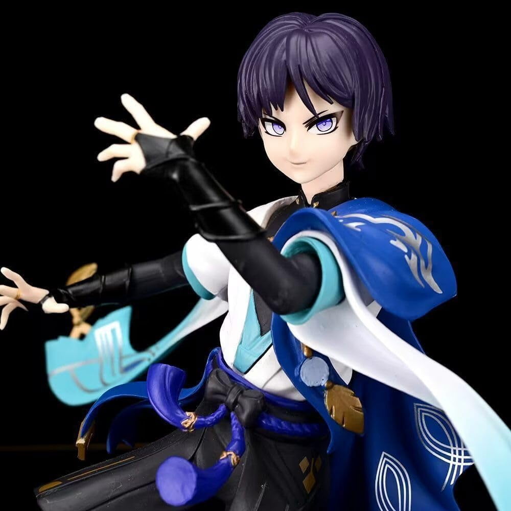 Venti Figure Fighting Posture Venti Figures Genshin Impact Figures 23cm/9.1inch Anime Figures Game Character Statue Collection Decoration Gift