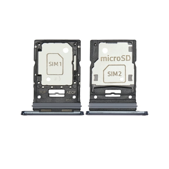 Replacement Dual Sim Card Tray Compatible For Samsung Galaxy A53 5G (A536 / 2022) (Black)