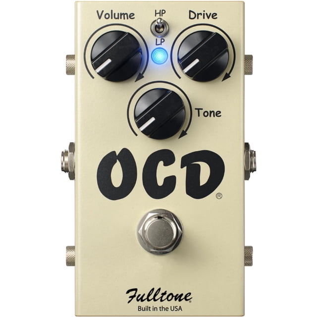 Fulltone OCD v2 Disque Obsessif Compulsif - Transparent OD/distorsion