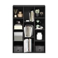 thumbnail image 5 of Furinno LUDER Book Shelf, 11-Cube Bookshelf, Reversible Bookcase, 9.4 x 29.1 x 41.7, for Living Room, Bedroom, Home Office, Darkwood, 5 of 5