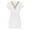 White, variant on Women's Boho Crochet Fringe Dress, Handmade Floral Patchwork Sleeveless Smock for Beach, Music Festivals, Artistic Style