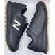 thumbnail image 1 of New Balance Mens 574 Leather Black Gum Metal ML574LEB Size 8 D NWOB Lifestyle, 1 of 5