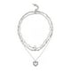 thumbnail image 5 of Collar collar collar collar de moda simple regalo de cumpleaños de moda ajustable boho apilado para collares de mujeres conjuntos, 5 of 8