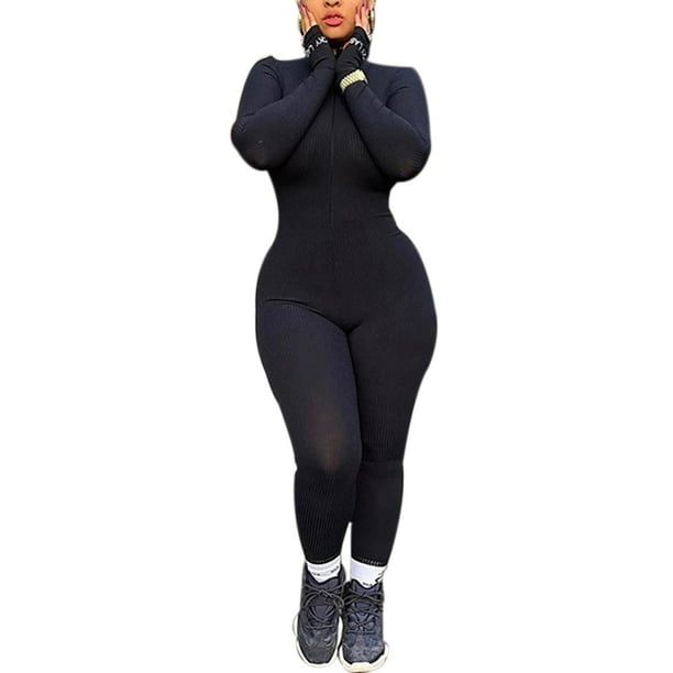 Hirigin Womens One Piece Bodycon Jumpsuit Sexy Long Sleeve High Waist Embroidery Zipper Romper Clubwear Walmart Com Walmart Com Hirigin Womens One Piece Bodycon Jumpsuit Sexy Long Sleeve High Waist Embroidery Zipper Romper Clubwear Walmart Com Walmart Com