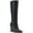 Black, variant on INC Womens Black Padded Goring Appile Pointed Toe Wedge Zip-Up Dress Boots 7.5 M