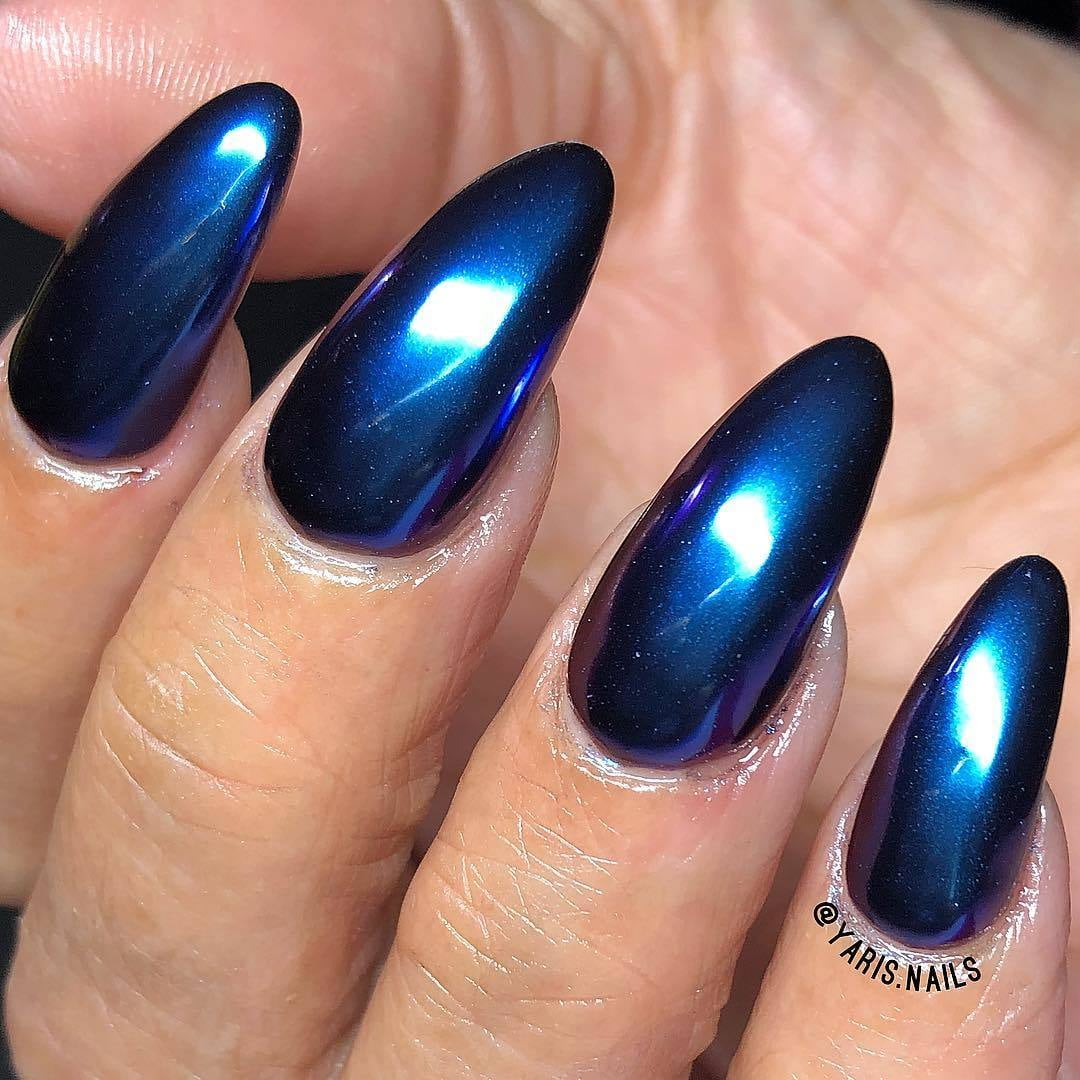 Whats Up Nails - Ocean Powder Magic Color Shifting Pigment with Multi Chrome Mirror Effect