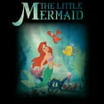 thumbnail image 2 of Women's The Little Mermaid Ariel and Friends  Graphic T-Shirt, 2 of 4