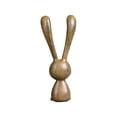thumbnail image 2 of KTTECTOA Long-Eared Rabbits Massage Ornament Home Wooden Massage Tool for Body Acupoints and Head Meridians Personalized RabbitShaped Nasal Scraper Clearance Easter Gifts Canada Days, 2 of 7