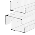 thumbnail image 2 of Acrylic Floating Wall Rack Invisible Floating Book Shelves Book for Room Bedroom Kitchen, 2 of 9