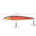 thumbnail image 4 of Pesca 11CM Plástico 3D Ojo De Pez Minnow Realista Cebo Duro Artificial Señuelos De Pesca Accesorio De Aparejos, 4 of 7