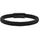 thumbnail image 1 of Pulsera de cuero genuino trenzado para hombre con imán de acero inoxidable, 1 of 5