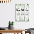 thumbnail image 3 of Modern Rustic Hope Faith Love Canvas Wall Art,Christian Bible Scripture Art Canvas Prints Framed Wall Art Ready to Hang For Christian Home Bedroom Office Church Religious Wall Decor-12x16 Inches, 3 of 6
