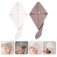 thumbnail image 3 of 2 Pcs Bonnets Absorbants pour Cheveux, Wraps de Séchage Souples, Outils de Séchage pour Cheveux, 3 of 9