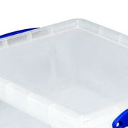 Really Useful Box Storage Box - Clip Lock Handles - 2 Pack, 8.1 L