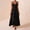 c01Black, variant on Women's Summer Sleeveless Bead Strap Maxi Dress V Neck Ruffle High Waist A-Line Smocked Long Beach Vacation Sundress Red XL