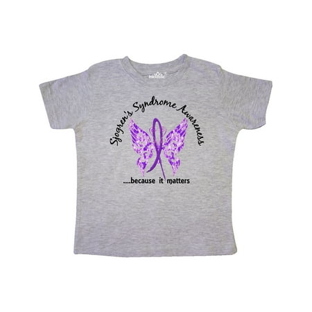 

Inktastic Sjogrens Syndrome Butterfly 6.1 Gift Toddler Boy or Toddler Girl T-Shirt
