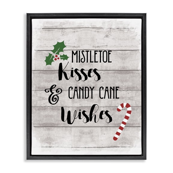Stupell Industries Farmhouse Halloween Wonderful Time Black Floating Frame Canvas Art, 17 x 21, by Amanda Murray