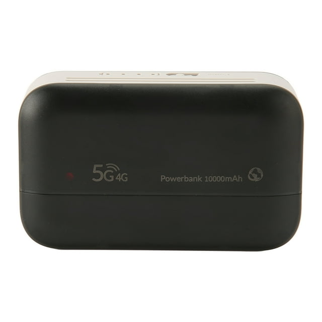 Punto De Acceso WiFi Móvil, 300 MBPS 10000 MAh Power Bank Enrutador Inalámbrico Profesional 4G LTE Intercambio De Señal Estable Para La Región De África Para La Región De