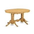 thumbnail image 5 of VAAB7-OAK-04 7 Piece Dining Room Set Dining Table With Self Storing Butterfly Leaf And Six Parson Chair With Oak Leg And Linen Fabric Light Fawn, 5 of 9
