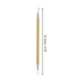 thumbnail image 2 of Unique Bargains 1 Pc Durable Double Headed Pimple Extractor Gold Tone, 2 of 7