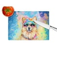 thumbnail image 4 of Pomeranian Hippie Dawg Glass Cutting Board Large 12 in x 15 in, 4 of 5