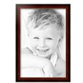 thumbnail image 2 of ArtToFrames 16" x 24" Matte Mahogany with Gold Accent Diploma Picture Frame, 16x24 inch Brown Wood Poster Frame (WOM-5109),  Pack, 2 of 6