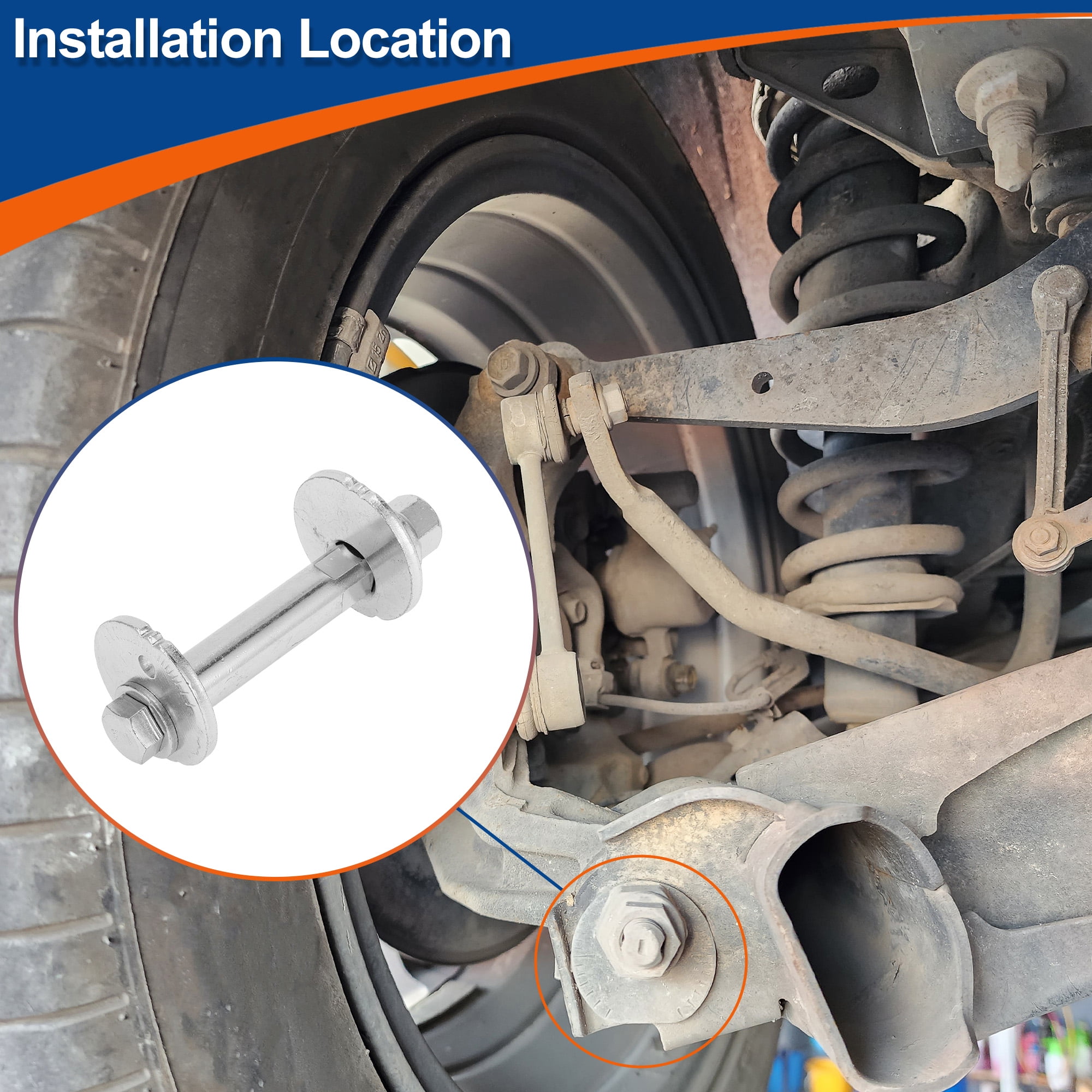 Unique Bargains Camber Alignment Bolt For Toyota Tacoma 1996-2004 And 4Runner 1996-2002