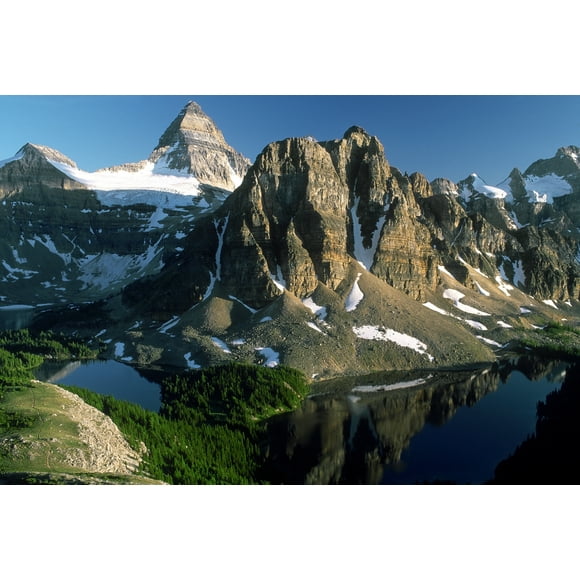 Mt Assiniboine Provincial Park, British Columbia, Canada Poster Print (36 x 24)