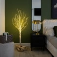 thumbnail image 4 of Nearly Natural 5ft. Pre-Lit Artificial White Birch Tree with 240 Warm White LED Lights, 4 of 11