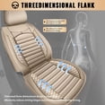 thumbnail image 5 of Front Seat Covers Fit for Lexus RZ 300e/400e 2023-2025,Premium Faux Leather Luxury Car Seat Protector,Breathable Full Coverage Automotive Seat Accessories Beige,Front Set(2 Seats), 5 of 7