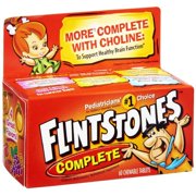 Flintstones Complete TastiSmooth Children's Multivitamin Chewables, 60 ct, 3 pack