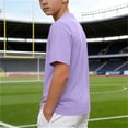 thumbnail image 6 of CHEEREAM Soccer Jersey For Boys Sportswear Short Sleeve V-Neck Tops Summer Mesh Quick Dry Athletic Blouse For Kids Active, 6 of 8