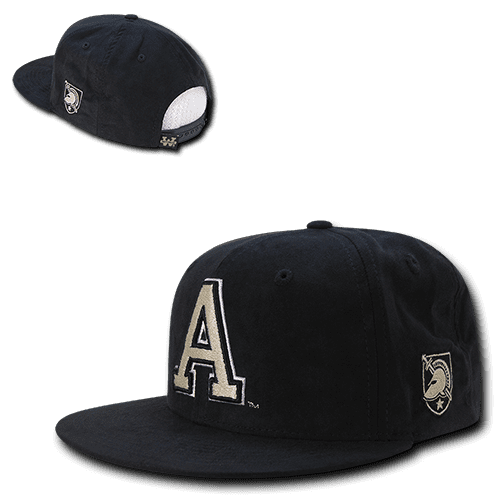 NCAA United States Military Academy Faux Suede Snapback Baseball Caps