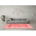 thumbnail image 3 of Ahgly Company Indoor Square Persian Red Traditional Area Rugs, 4' Square, 3 of 4